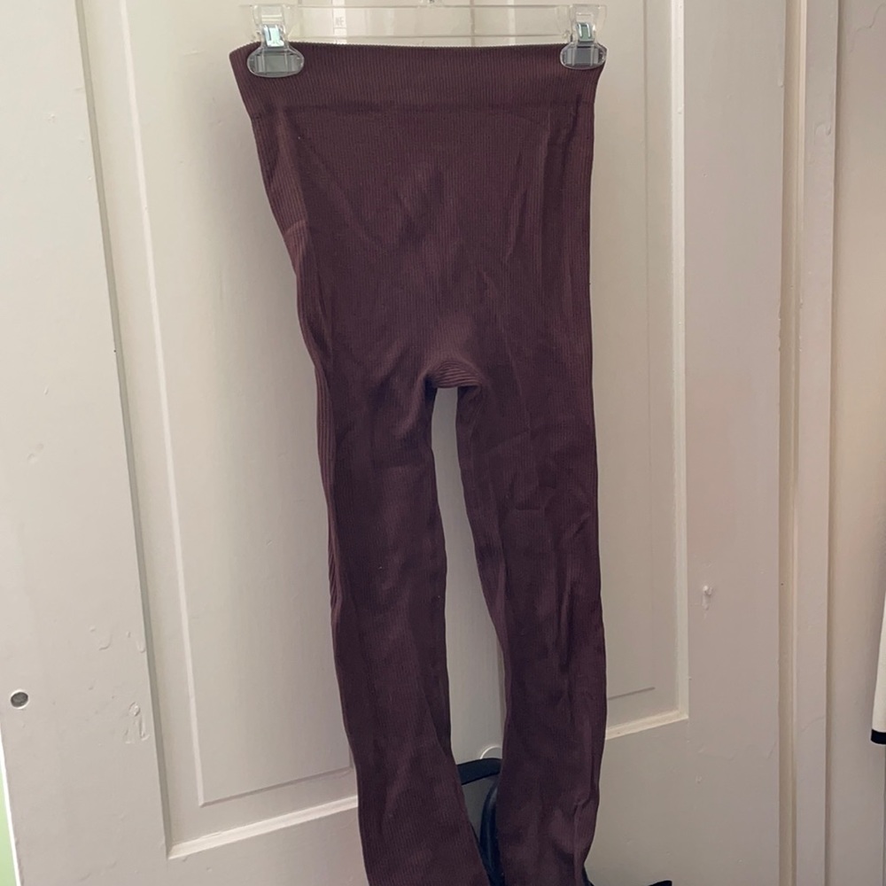 Brown Zara leggings